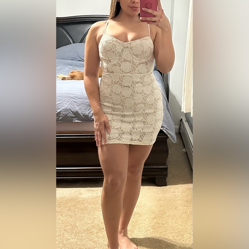 Arc & co. White dress